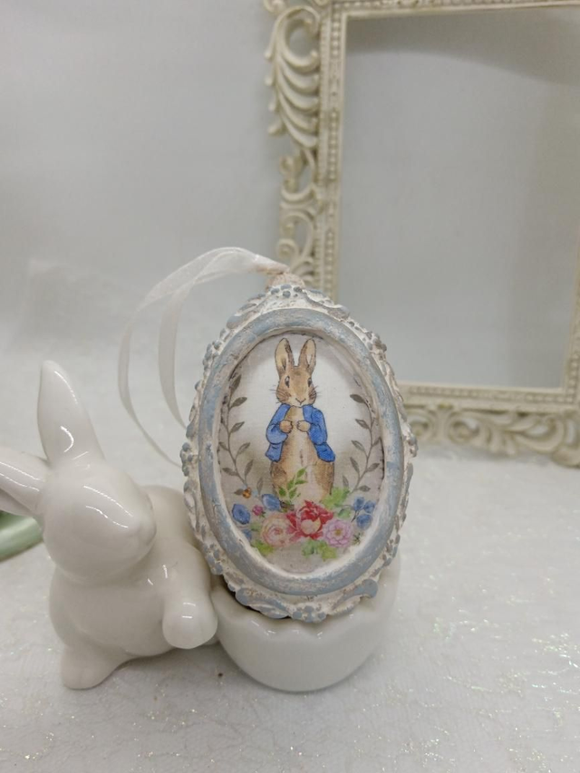 Peter rabbit hanging Goose egg 