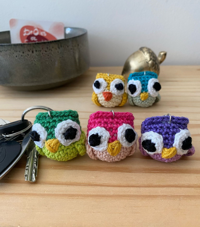 Porte-clé chouette 