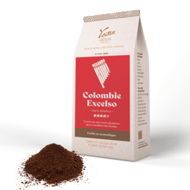 Café Colombie en grains ou moulu