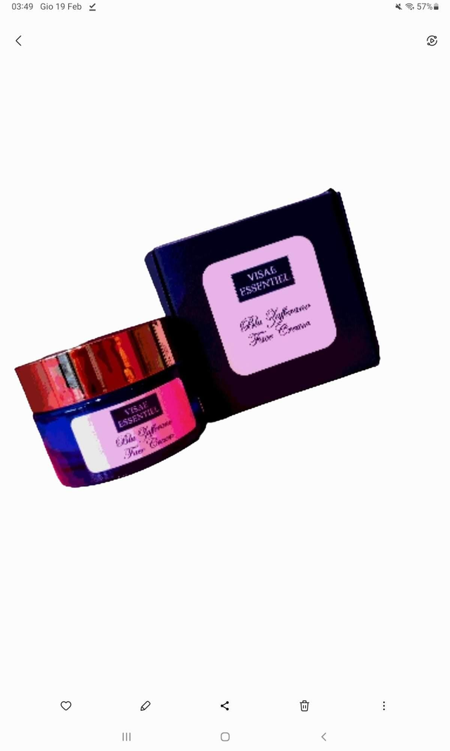 Crema Blu Zafferano Antiage e Rivitalizzante