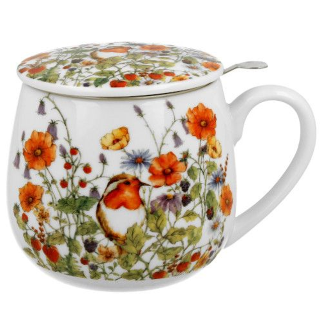 Taza wild, porcelana 0,40 l. filtro y tapa. TAF26580