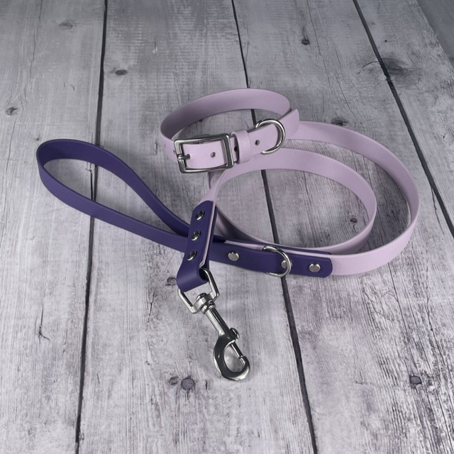 Lilac & Violet Waterproof BioThane® Lead