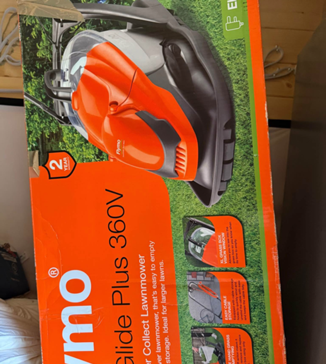 Flymo lawn mower used ex display