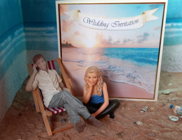 Beach Themed Wedding Invitations 