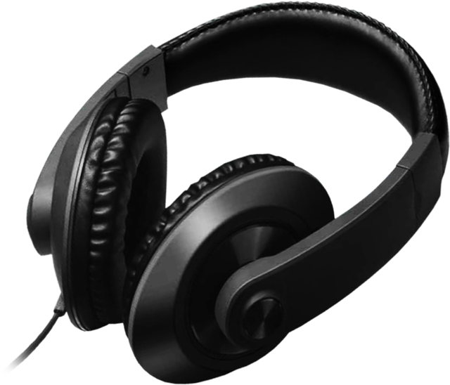 Walk Audio Wired Headphones (Black)