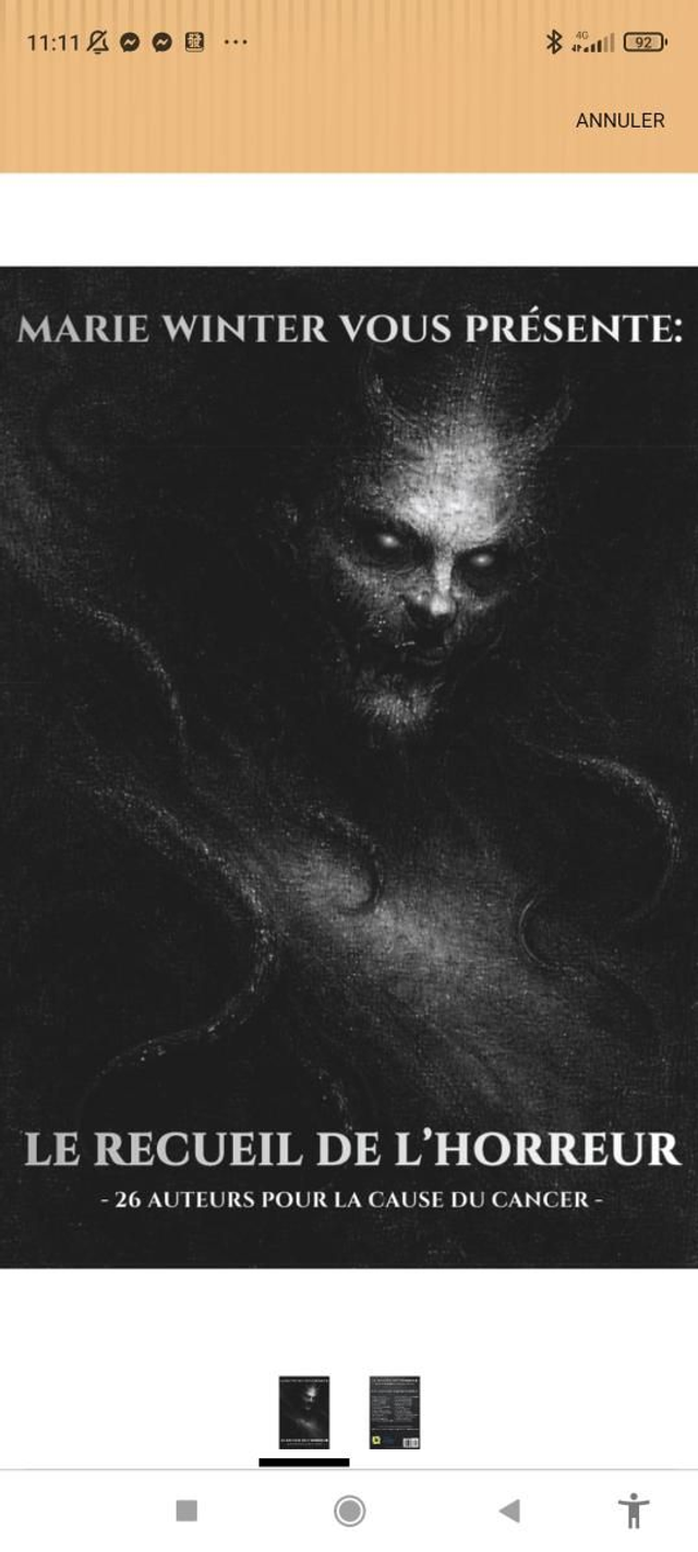 Le recueil de l'horreur 