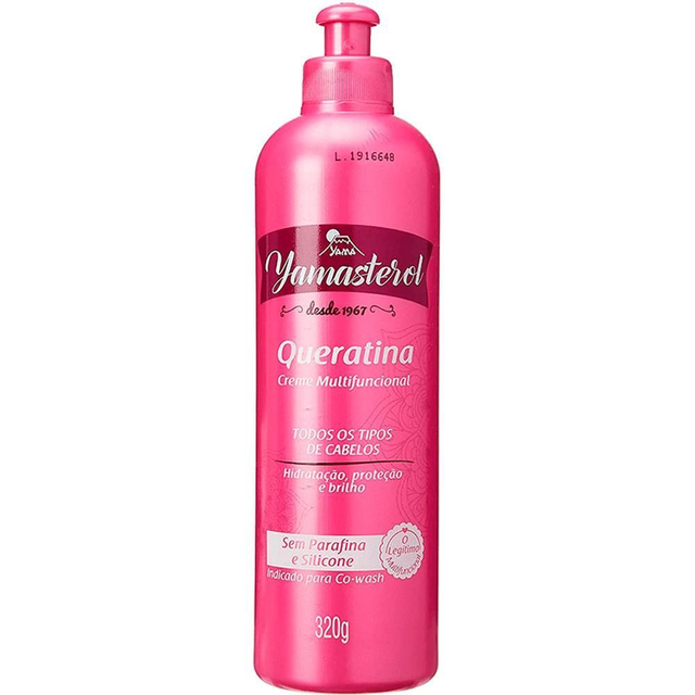 Creme de pentear Yamasterol Queratina 320g