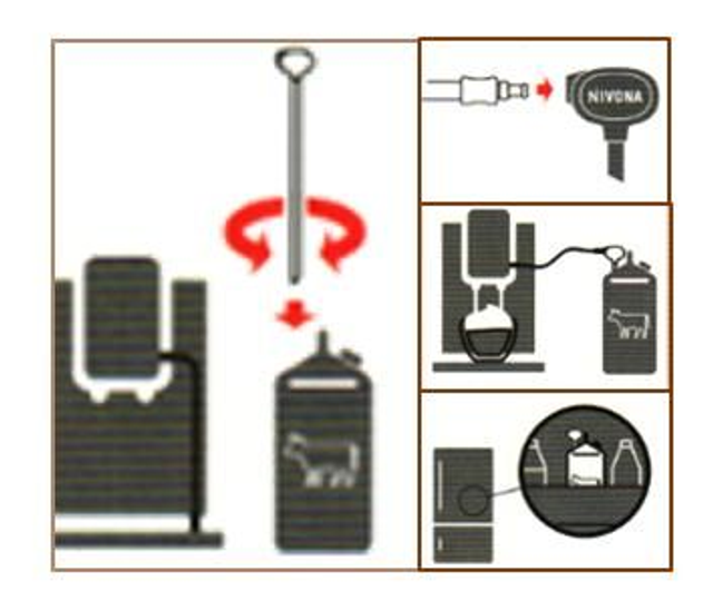 Nivona Milchlanze für Vollautomat