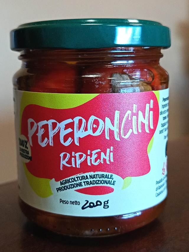 PEPERONCINI RIPIENI 200 GR