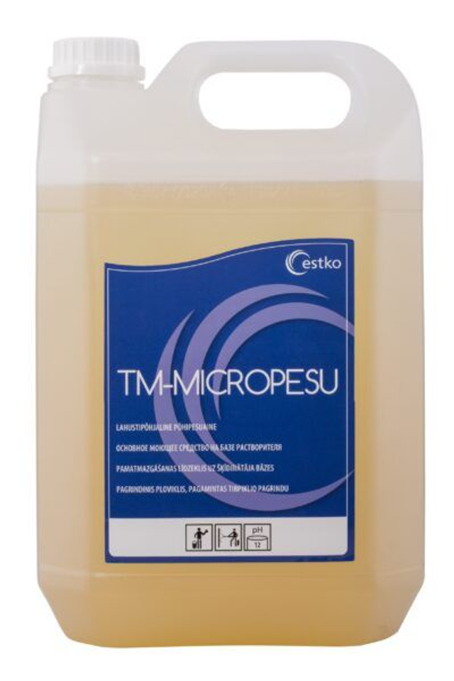 TM-Micropesu mikrošampoon, raske mustuse leotamiseks 5L