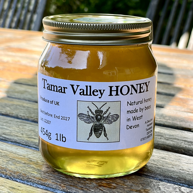 454g / 1lb jar of honey