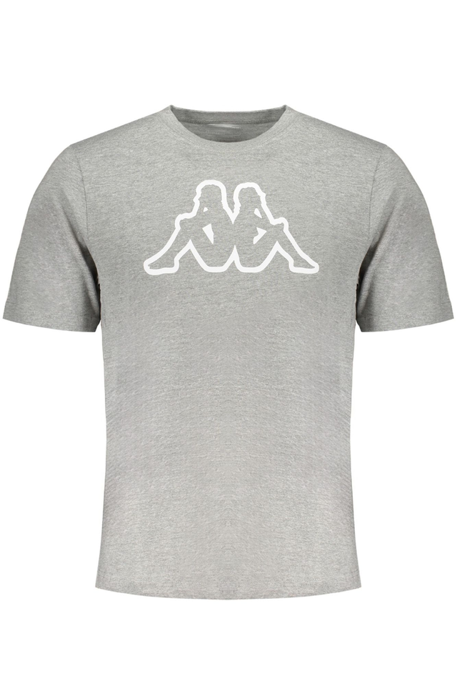 KAPPA T-SHIRT MANICHE CORTE UOMO GRIGIO