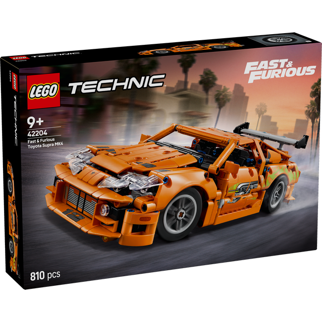 Lego Technic Fast And Furious Toyota Supra MK4 42204
