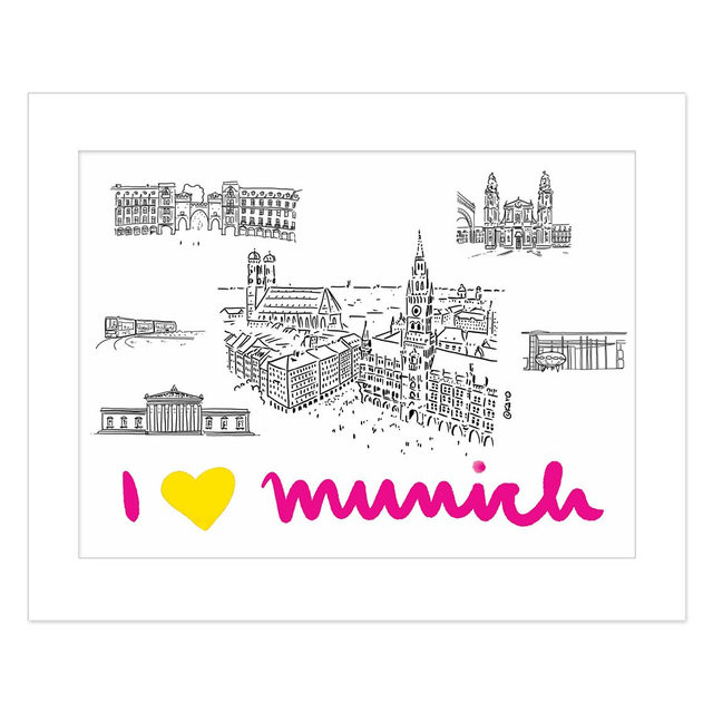 I ♥︎ Munich • Collage