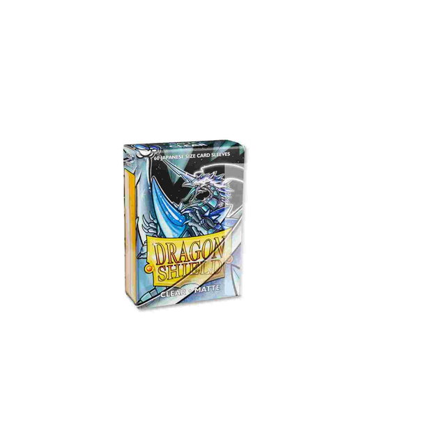 Dragon Shield Matte 60 Sleeves Japanese - Clear