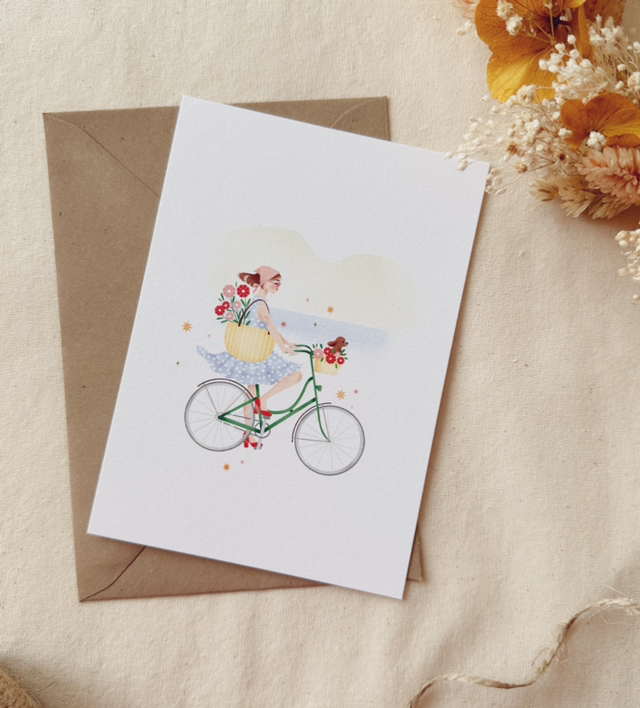 Carte Faire du vélo