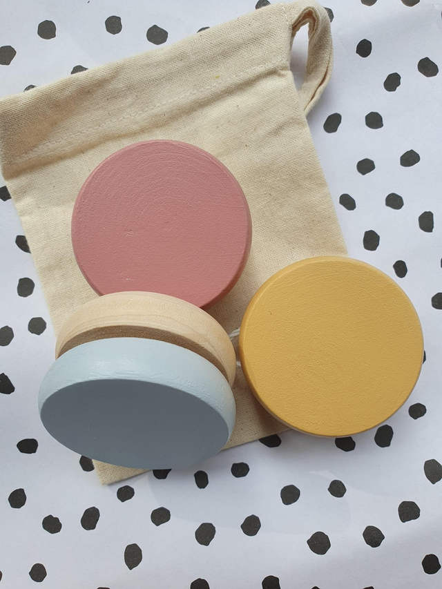  Painted Wooden Yo Yo