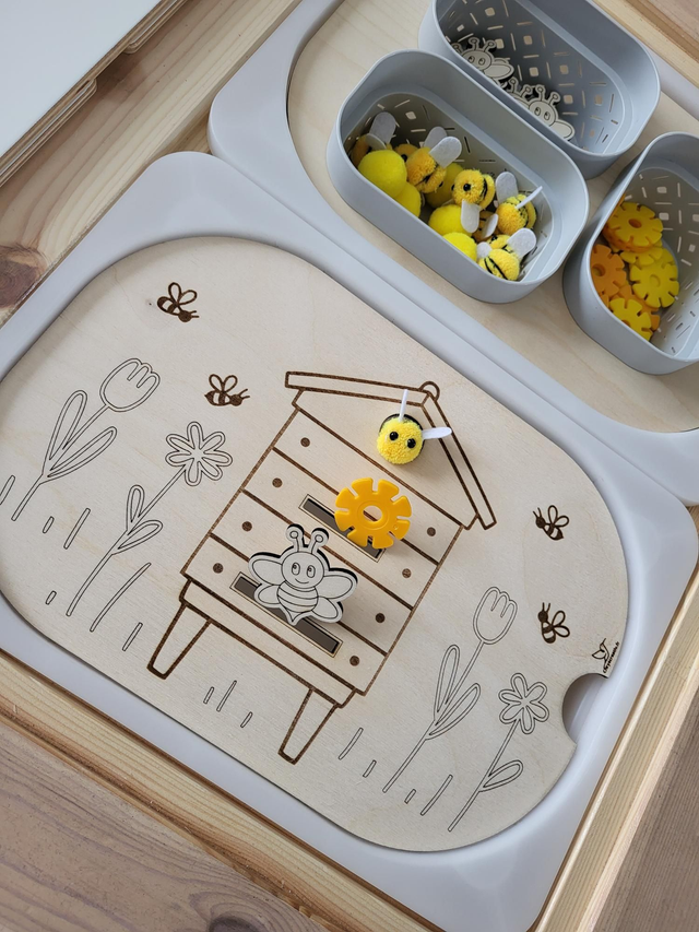 La ruche des abeilles