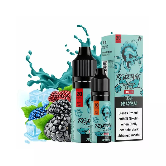 Revoltage Liquid - Aqua Berries 10ml