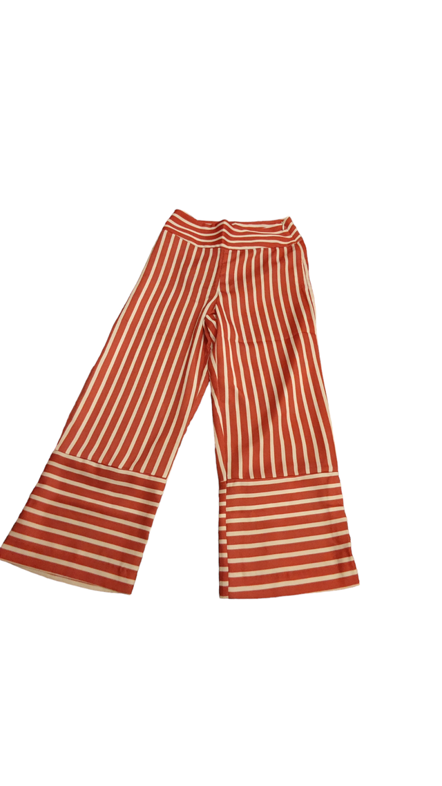 Pantacourt rayé rouge et blanc 9-10 ans (Teenzshop)