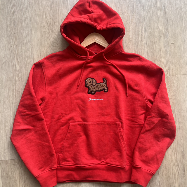 Jacquemus hoodie red size XS preowned