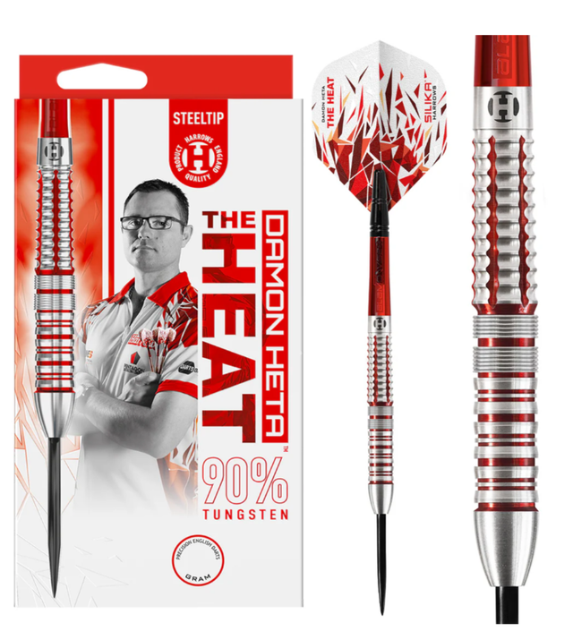 Damon Heta Series 2 90% Tungsten Steel Tip Darts by Harrows 23g