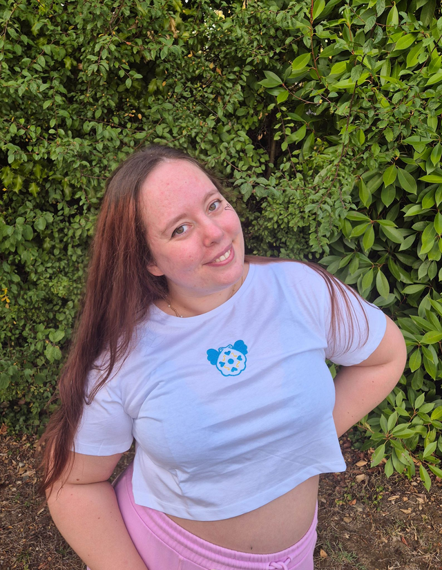 🧜♀️ Mermaid Melody 🫧Crop Top brodé 💌 Précommande