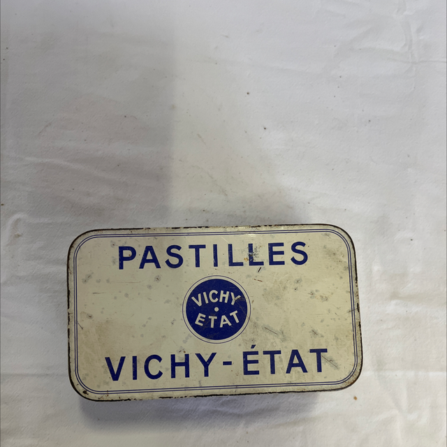 Ancienne boîte pastille vichy