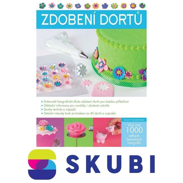 Kniha Zdobení dortů - Autumn Carpenter
