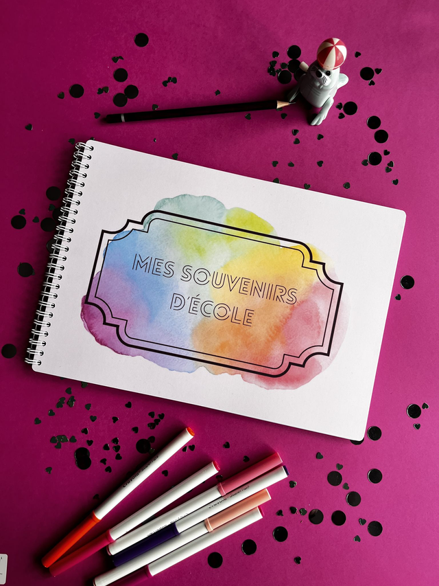 Album &quot;souvenirs d&#039;école&quot; Arc en ciel