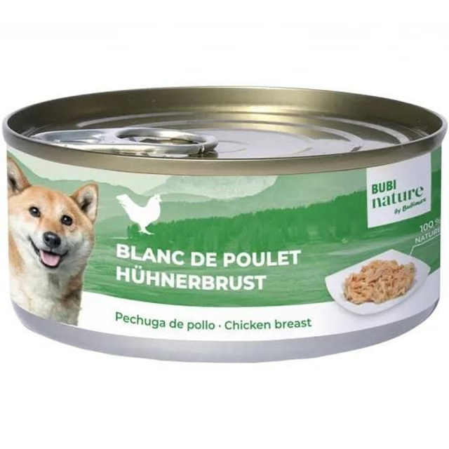 Pâtée bubi nature blanc de poulet 150g