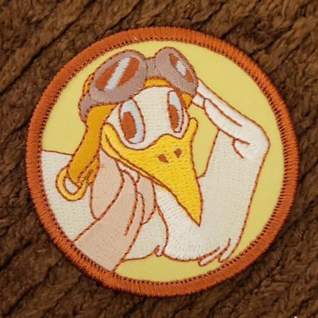 Jack small embroidered patch