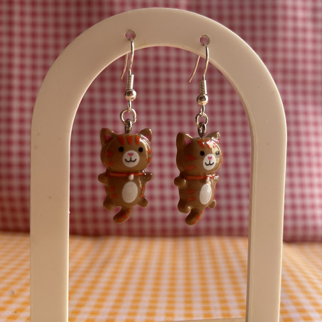 Pendientes Gatito