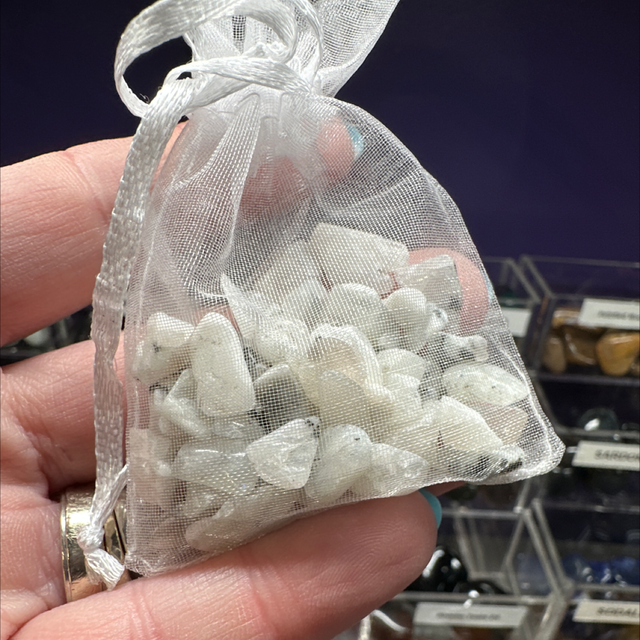 Rainbow Moonstone Chips 