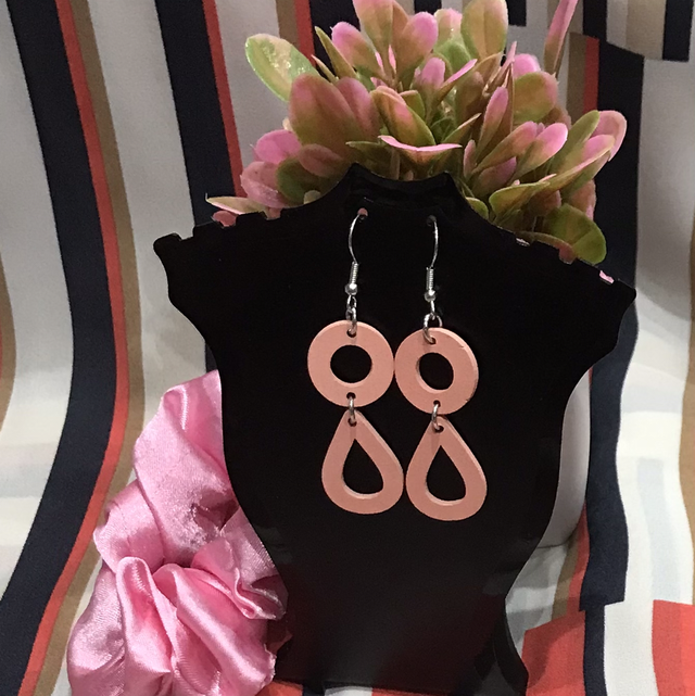 Pink Dangling Earrings - PDE61