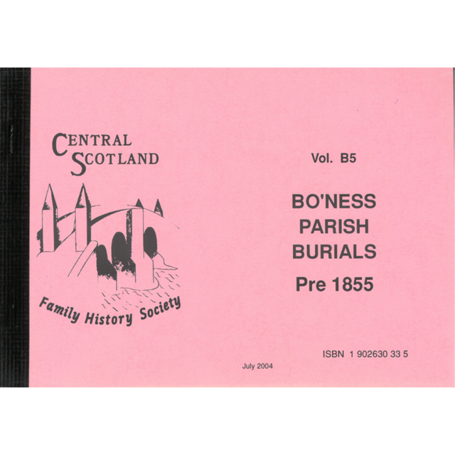 Bo'ness Parish Burials, West Lothian