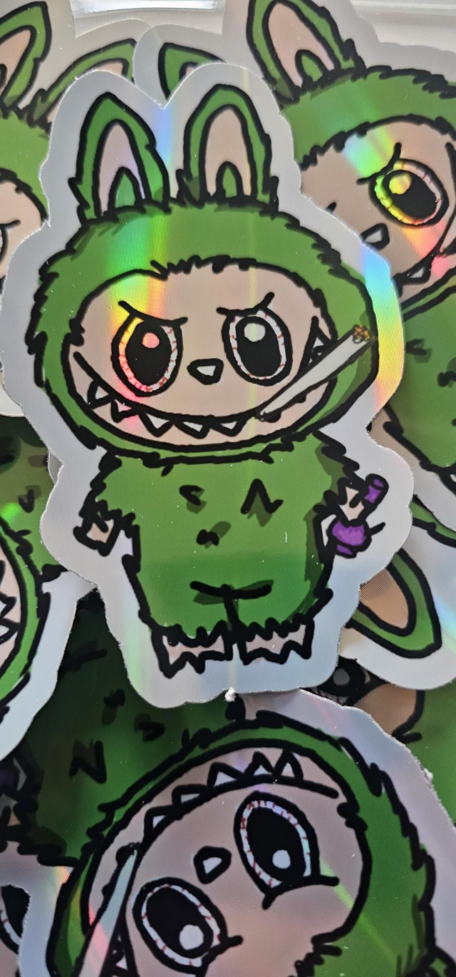 La blazed bu Lafufu sticker 