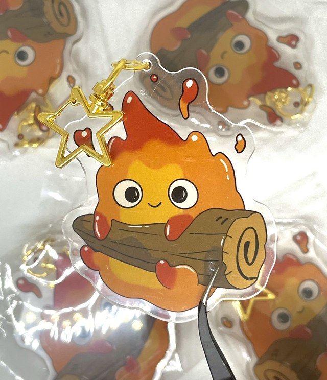 KEYCHAIN CALCIFER