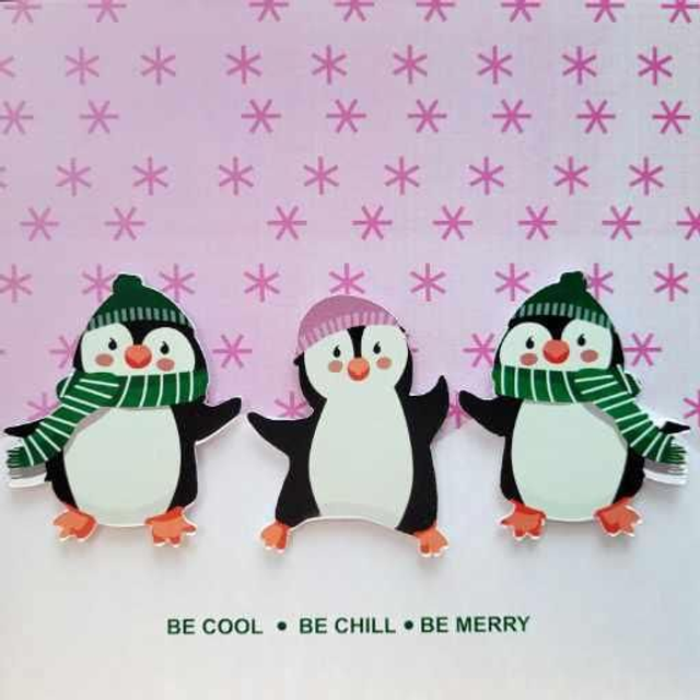 Be Cool Be Chill Be Merry Penguins