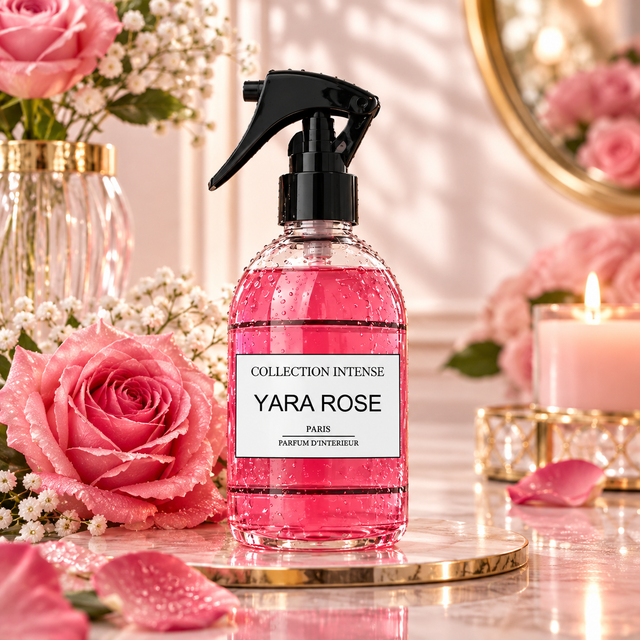 Collection Intense – Yara Rose – Spray d'Intérieur Parfum – 250 ml