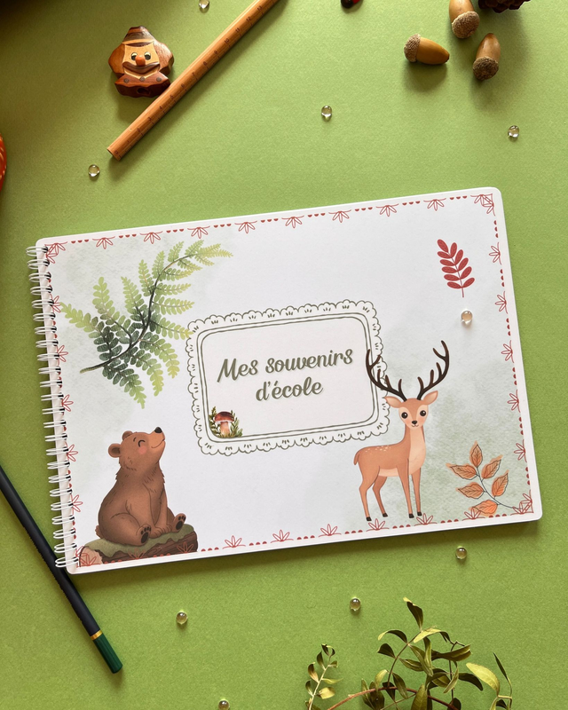 Album Souvenirs d'école - "La Balade en Forêt"