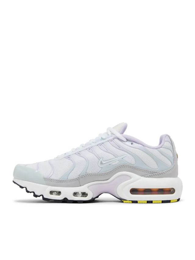 Nike Air Max Plus White Pure Platinum Violet Frost Metallic Silver (Taille 40)
