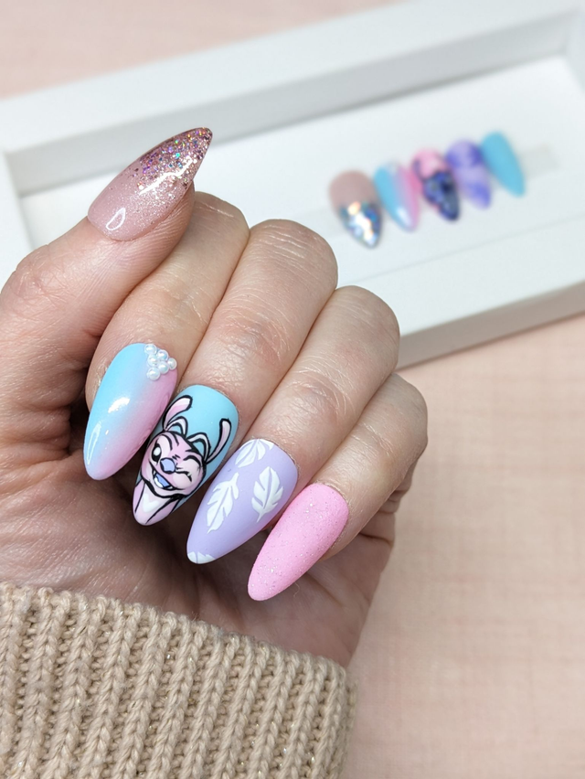 Kit Press on nails uni sur mesure