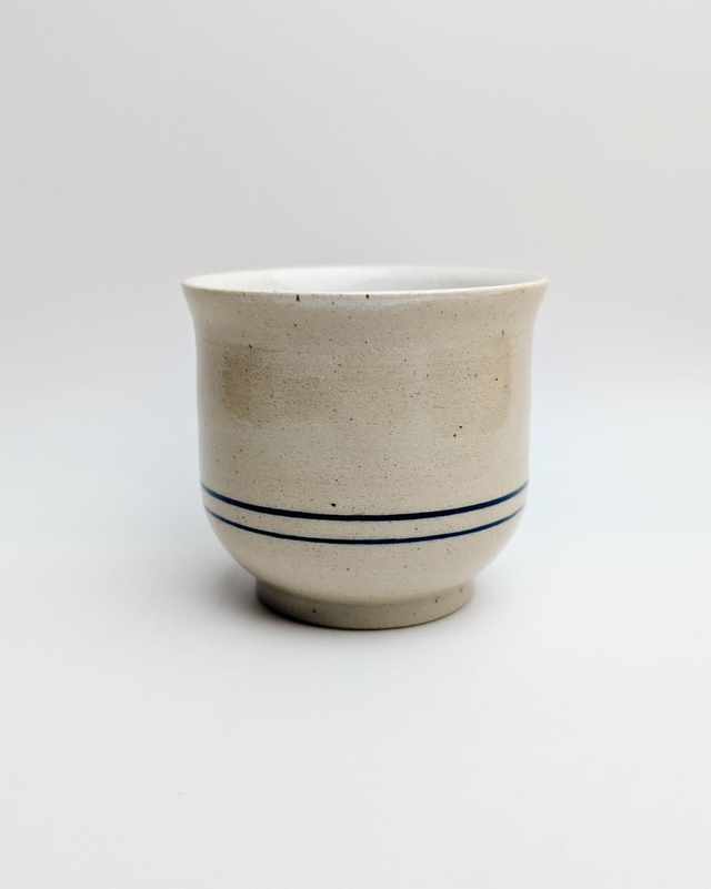 Yunomi w kobaltowe paseczki 170 ml