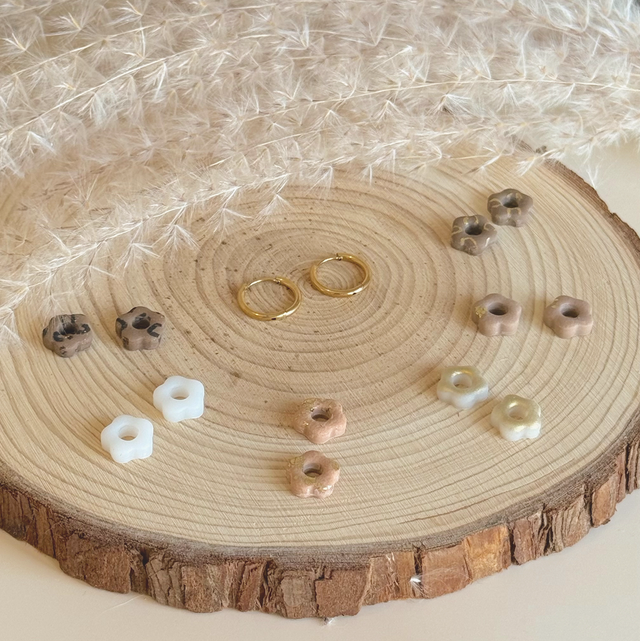 Mini Pampilles (rose & or)