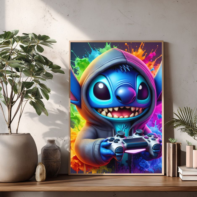 Affiche Stitch