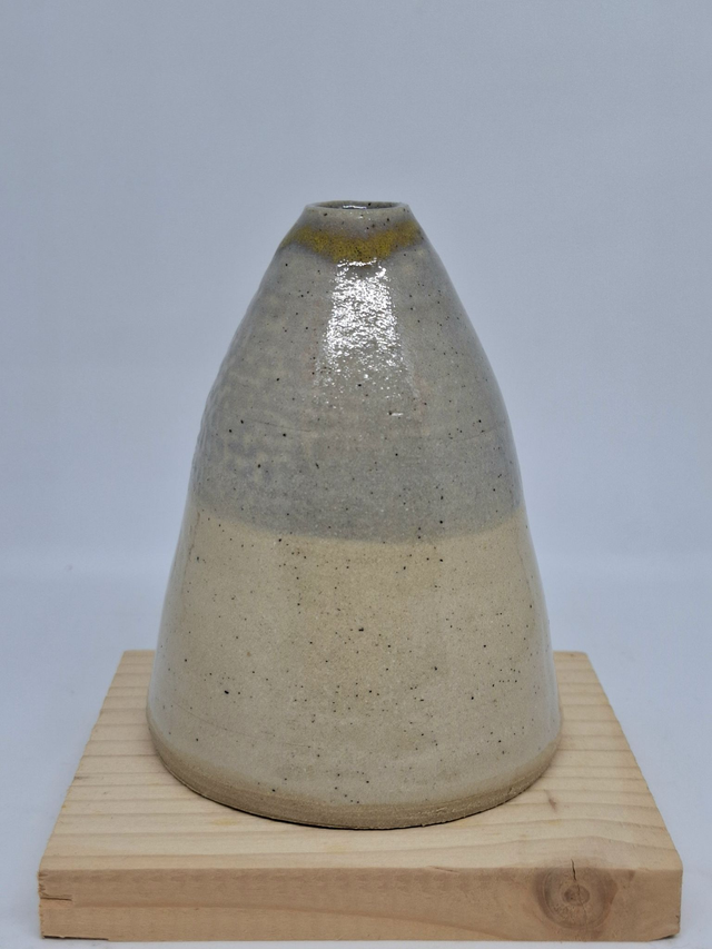 Soliflore - dégradé écru, gris, vert or