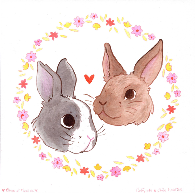 Elinor & Merida – Œuvre originale solidaire