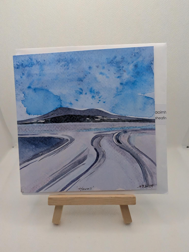 Blues over Harris Card