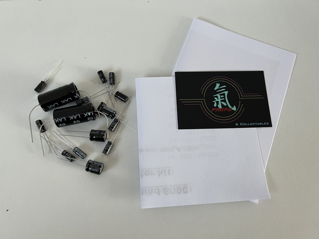 Chinon sound 7000 / 8000 capacitor kit